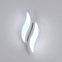Pheashine White Aluminum 29cm Rectangular LED Wall Light 20W 6500K 2300 Lumens