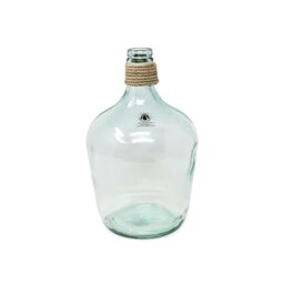 Verano Spanish Ceramics Glass Hemp Clear Home Décor Medium Carafe Vase (H) 30cm - thumbnail 1