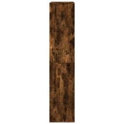 Berkfield Home Room Divider Smoked Oak100x33x155.5 cm Engineered Wood in Brown - Size: 100x33x155.5 cm - thumbnail 5