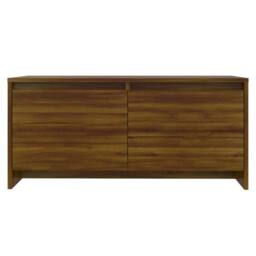 Berkfield Home Modern Coffee Table Brown Oak 90x50x41.5 cm Engineered Wood - thumbnail 5