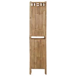 Berkfield Home 5-Panel Room Divider Bamboo 200x180 cm in Brown - thumbnail 5