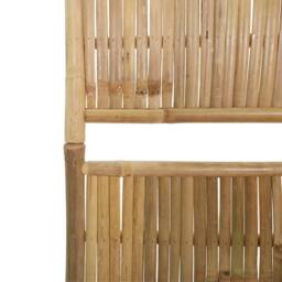 Berkfield Home 5-Panel Room Divider Bamboo 200x180 cm in Brown - thumbnail 7