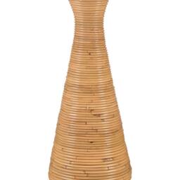 Wyld and Coco Natural Rattan Decorative Vase 70 cm Boho Rustic - thumbnail 2