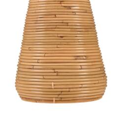 Wyld and Coco Natural Rattan Decorative Vase 70 cm Boho Rustic - thumbnail 5