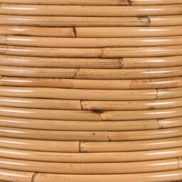 Wyld and Coco Natural Rattan Decorative Vase 70 cm Boho Rustic - thumbnail 6