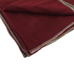 Result Plain Warm Outdoor Fleece Blanket (330gsm) Pack of 2 in Scarlet - thumbnail 2