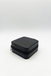 SVNX Women's Travel Jewellery Box in Pink in Black - thumbnail 3
