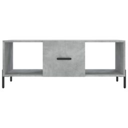 Berkfield Home Coffee Table Concrete Grey 102x50x40 cm Engineered Wood - Size: 102 x 50 x 40 cm - thumbnail 6