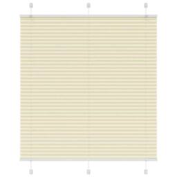 Berkfield Home Pleated Blind Cream 120x150 cm Fabric Width 119.4 cm Polyester - thumbnail 2