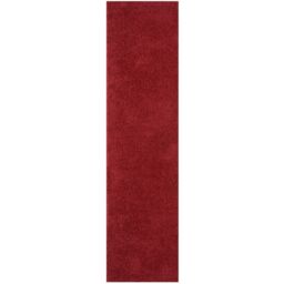 THE RUGS Red Plain Soft High Pile Shaggy Rugs & Runners Living Room Bedroom - Size: 160 cm x 230 cm - thumbnail 7