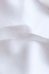 Homescapes Duck Egg Blue Sateen Cotton Oxford Pillowcase 400 TC in White - thumbnail 4