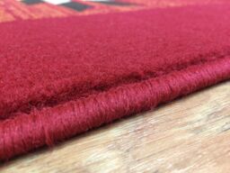 Kukoon Red Tribal Aztec Pattern Living Room Area Rug - Size: 160 cm x 230 cm - thumbnail 5
