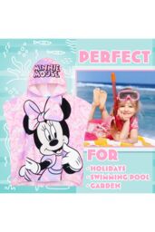Disney Minnie Tie Dye Towelling Poncho in Pink - thumbnail 2