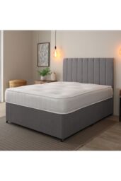 Starlight Beds Sleep Warmer Premium Hybrid Mattress 20cm Deep Dual Comfort Fillings in White - Size: Double - thumbnail 2