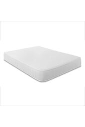 Starlight Beds Sleep Warmer Premium Hybrid Mattress 20cm Deep Dual Comfort Fillings in White - Size: Double - thumbnail 4