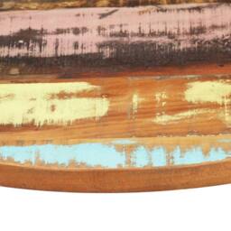Berkfield Home Round Table Top 50 cm 25-27 mm Solid Reclaimed Wood - thumbnail 5