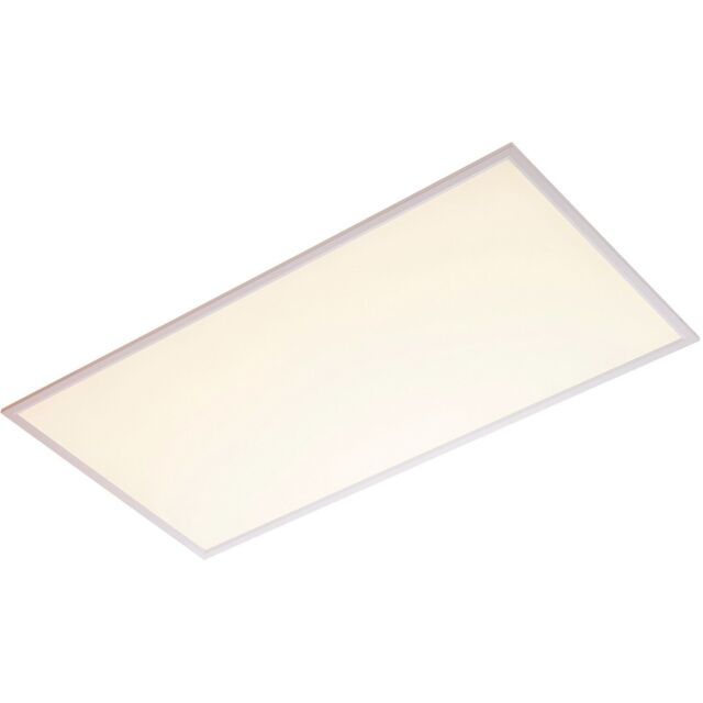 Loops Rectangular Backlit LED Ceiling Panel Light - 1195 x 595mm - 50W Cool White LED - image 1