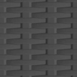 Berkfield Home Plastic Cabinet 68x39x92 cm Rattan Design in Grey - Size: 68 x 39 x 92 cm - thumbnail 5