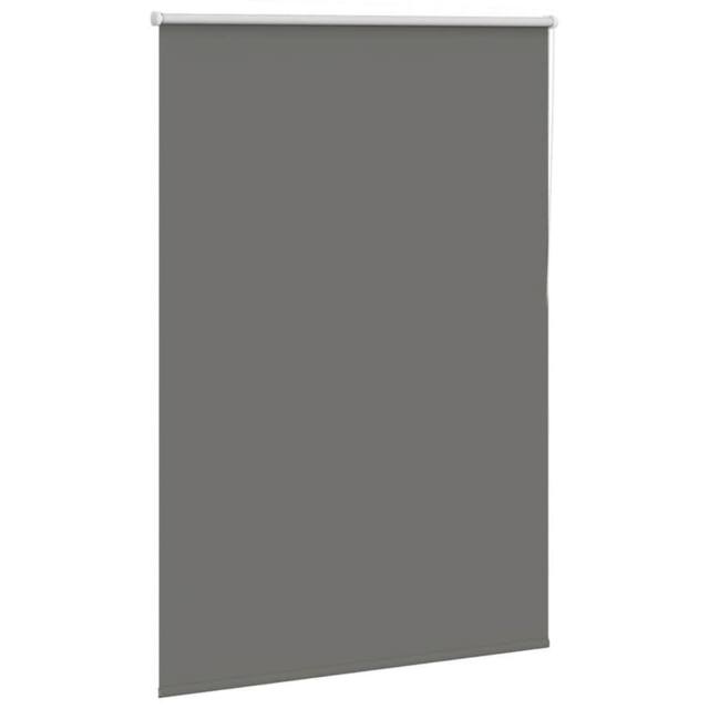 Berkfield Home Roller Blind Blackout Grey 100x130 cm Fabric Width 95.7 cm Polyester - image 1