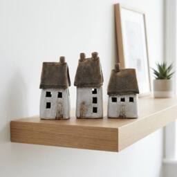 Garden Greatness Set Of 3 Light Up Speckled Houses - Size: 3 Pack - thumbnail 2