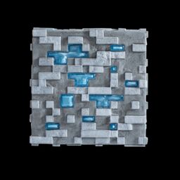 The Noble Collection Minecraft Diamond Ore Touch Light - LED Illuminating Block Replica in Blue - thumbnail 4