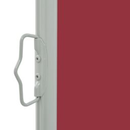 Berkfield Home Patio Retractable Side Awning 140 x 300 cm Red - thumbnail 3