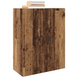 Berkfield Home Hanging cabinet Old wood 69.5 x 34 x 90 cm Engineered wood in Brown - thumbnail 3