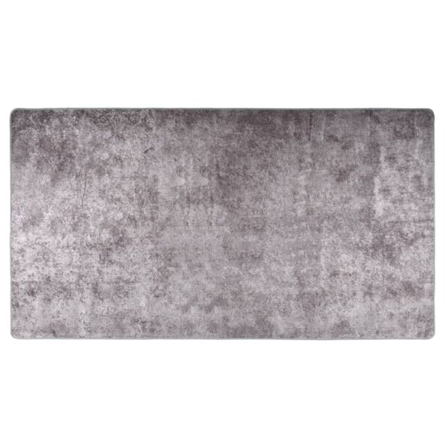 Berkfield Home Rug Washable 190x300 cm Grey Anti Slip - Size: 100 cm diameter - image 1