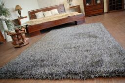 RugsX Love Shaggy Rug in Black - Size: 60 cm x 110 cm - thumbnail 4