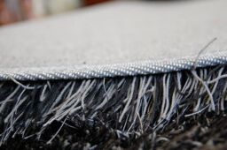 RugsX Love Shaggy Rug in Black - Size: 60 cm x 110 cm - thumbnail 3