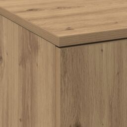 Berkfield Home Highboard Artisan Oak 60x35x180 cm Engineered Wood in Brown - Size: 60 x 35 x 180 cm - thumbnail 9