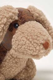 Homescapes Luxury Sausage Dog Door Stop - Cream - thumbnail 4