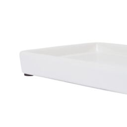 Harbour Housewares Ceramic Soap Dispenser Tray - White - thumbnail 5