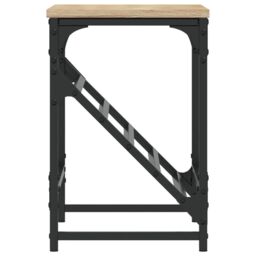 Berkfield Home Shoe Rack Sonoma Oak 60x30x45 cm Engineered Wood in Brown - Size: 60 x 30 x 45 cm - thumbnail 5