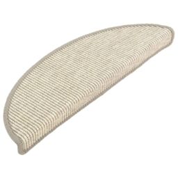 Berkfield Home Stair Mats Self-adhesive 15 pcs 56x17x3 cm Silver - Size: Medium - thumbnail 3