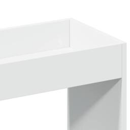 Berkfield Home Highboard¬†White 92x33x180 cm Engineered Wood in White - Size: 92 x 33 x 180 cm - thumbnail 9