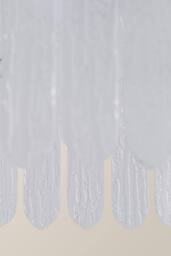ValueLights Aldgate Textured Acrylic Ceiling Light Lamp Shade with Bulb in Metallic Gold - thumbnail 5