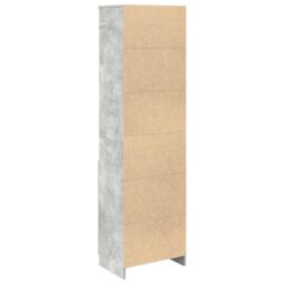 Berkfield Home Highboard Concrete Grey 50x35x180 cm Engineered Wood - Size: 50 x 35 x 180 cm - thumbnail 8