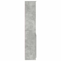 Berkfield Home Highboard Concrete Grey 50x35x180 cm Engineered Wood - Size: 50 x 35 x 180 cm - thumbnail 7