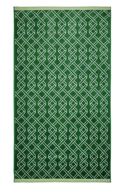Ted Baker 'Ribbon Stripe' Cotton Towels in Green - image 1
