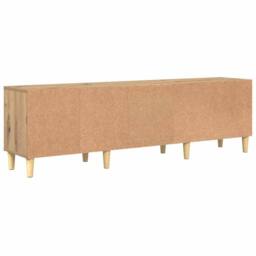 Berkfield Home TV Cabinet Artisan oak 150 x 30 x 45 cm Engineered wood - thumbnail 8