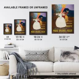 "Artery8 The Old Liqueurs Advert Vintage Wall Art Print Cappiello - Size: W12"" x H16""" - thumbnail 3