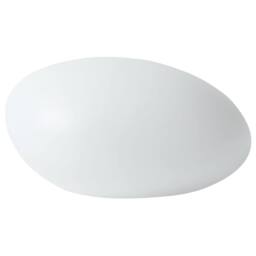 Wyld and Coco Outdoor Solar LED Stone Lamps Set 3 Remote Control IP54 Weather in White - thumbnail 5