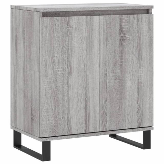 Berkfield Home Sideboard Grey Sonoma 60x35x70 cm Engineered Wood - Size: 60 x 35 x 70 cm - image 1