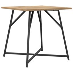 Berkfield Home Side Table 2-pack in Artisan Oak with Engineered Wood & Metal in Brown - thumbnail 5