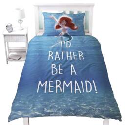 Disney Reversible Duvet Set in Blue - Size: Single - thumbnail 4