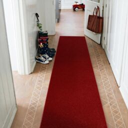 RugsX Eton 120 Runner in Red - Size: 50 cm x 470 cm - thumbnail 3