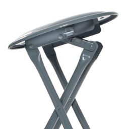 Harbour Housewares Padded Folding Stool in Grey - thumbnail 5