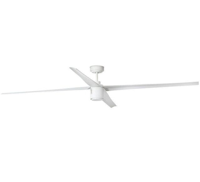 Netlighting Attos LED Ceiling Fan White 4 Blades 213cm 20W 3000K - image 1