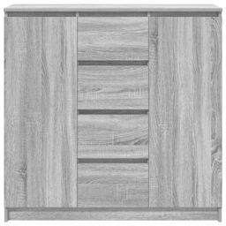 Berkfield Home Sideboard with Drawers Grey Sonoma 100.5x35x98.5 cm Engineered Wood - thumbnail 6